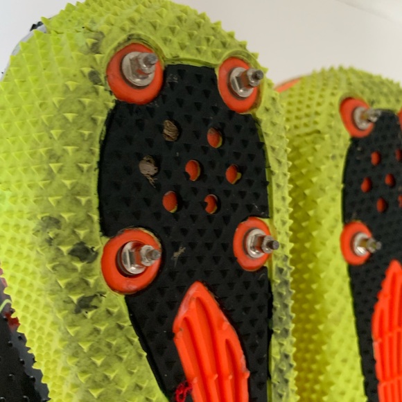 Saucony High Jumping Spikes Men 7.5/Women 9 Uplift Shoe Orange Black Wrench Tool main image 16